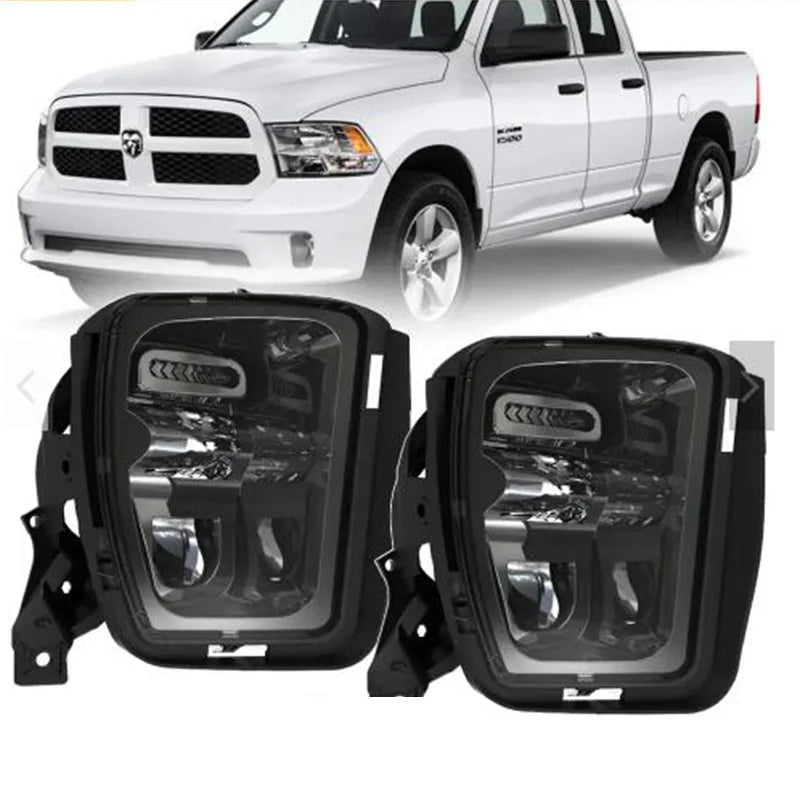 For Dodge Ram 1500 2013 2014 2PCS Fog 2015 2016 2017 2018 Ram