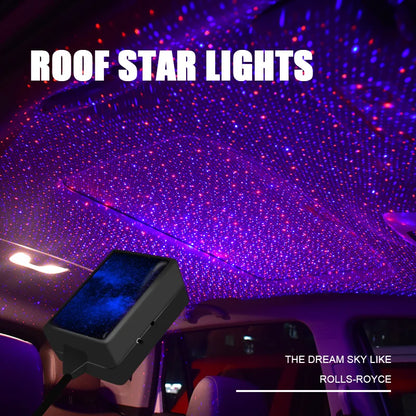 USB Starry Sky Roof Star Ambient Music Rhythm Control