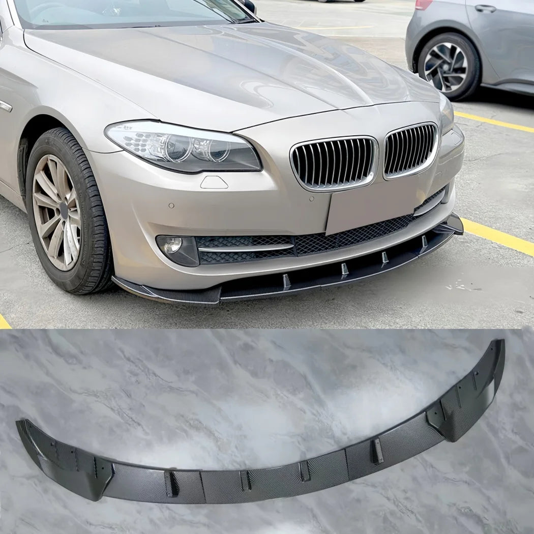 For BMW 5 Series F10 F11 Front Bumper Lip Spoiler Splitter