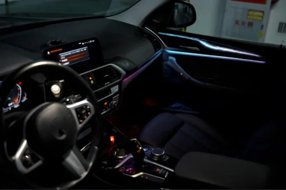 For BMW 2018-2024 X3 X4 G08 Interior Atmosphere Lighting Color