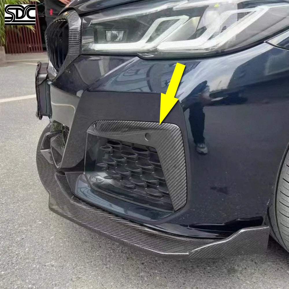 For BMW 5 Series G30 525I G30 Real Dry Carbon Fiber Front