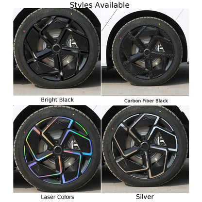 For BYD 4PCS Wheel Hub Stickers Seal Ev 2023 Exterior Cover