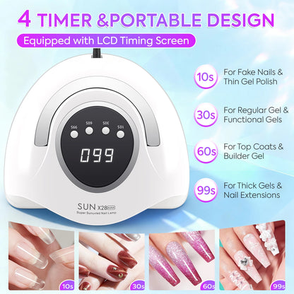 For Nails 380W Gel Polish Drying Dianabeauty 90leds Uv Nail