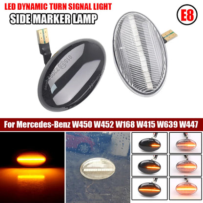 For Mercedes-Benz Smart 450 & Benz 2X Dynamic Turn Signal Side