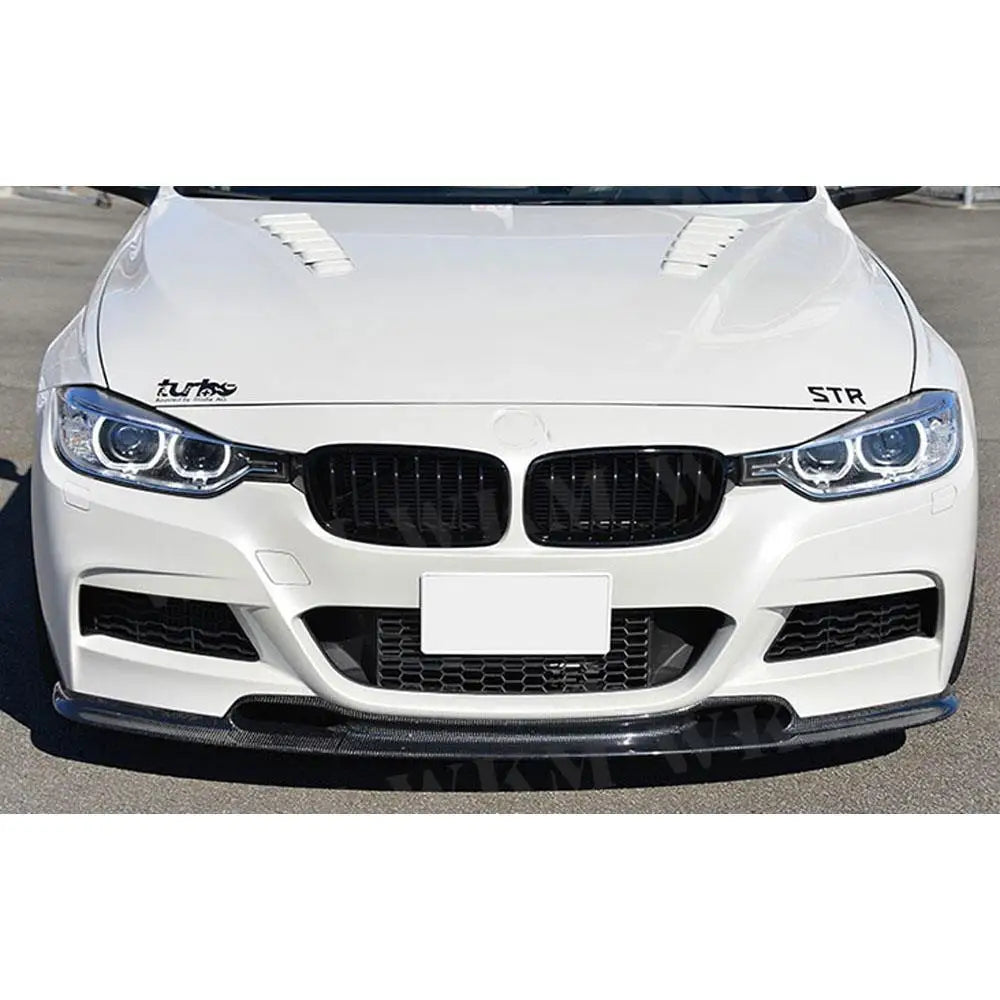 For BMW 3 Sereis F30 F35 Jiache Carbon Fiber Front Bumper Lip