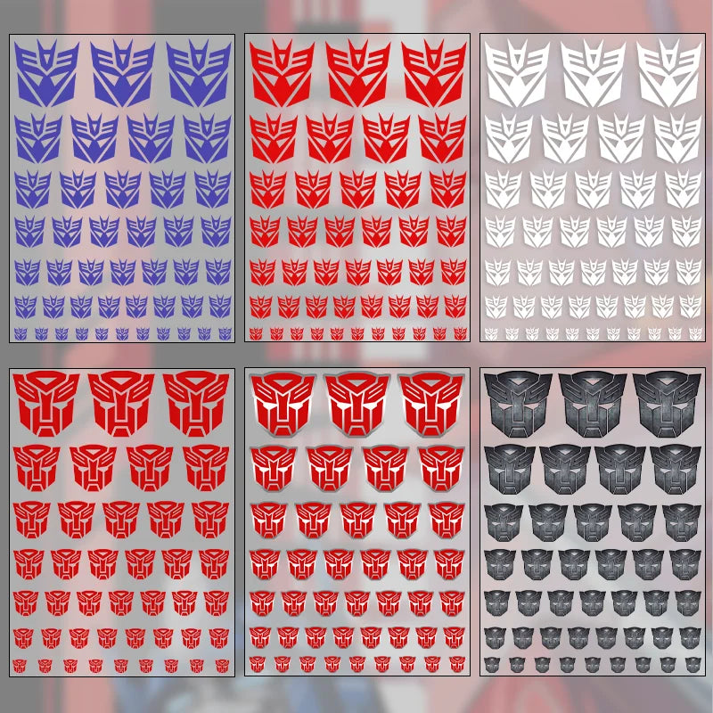 For Custom Diy Scene Accessories Decoration Transformers Uv Dtf