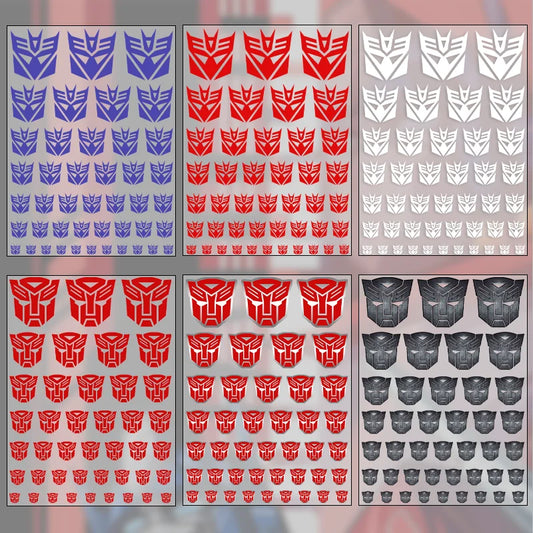 For Custom Diy Scene Accessories Decoration Transformers Uv Dtf