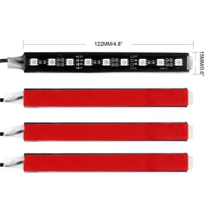 For Auto Interior Ambient Lighting Decoration RGB Strip 12V
