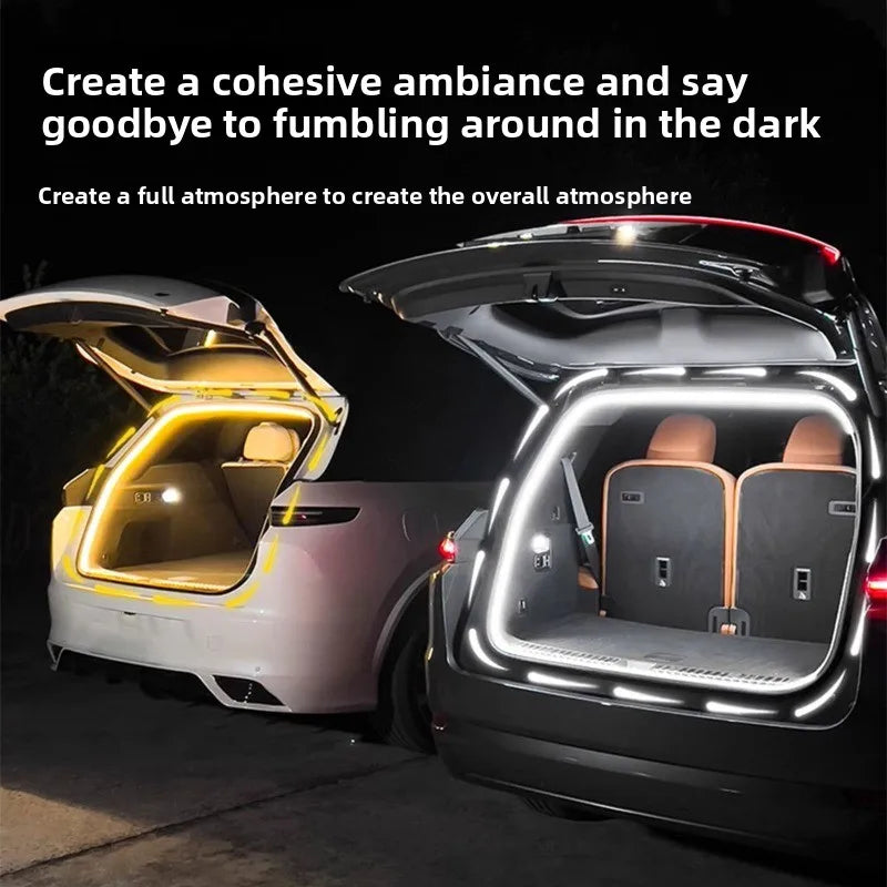 Trunk Lighting Ambient Interior wiring-free Automatic Induction