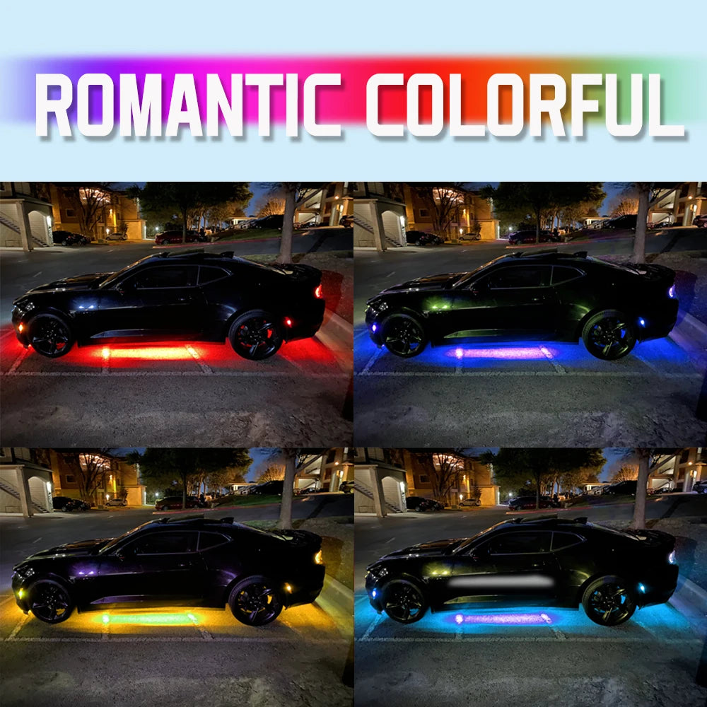 Waterproof Flexible RGB Underglow Strip APP Remote Control