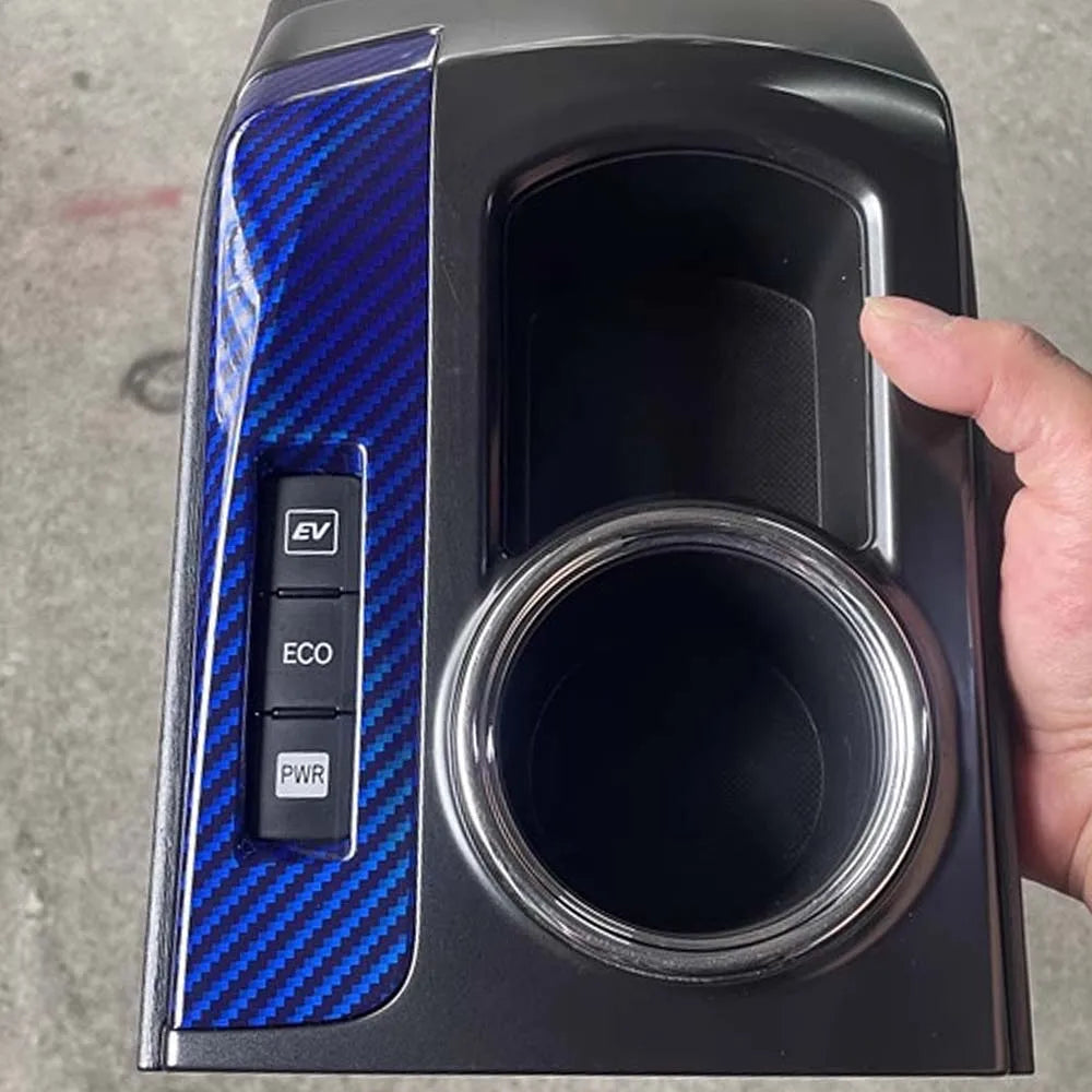 Laser Rainbow Carbon Fiber Vinyl Wrap Motorcycle Body Stickers