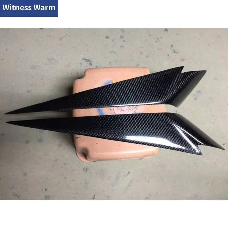 For BMW X1 E84 2009-2016 Carbon Fiber Front Bumper Spoiler
