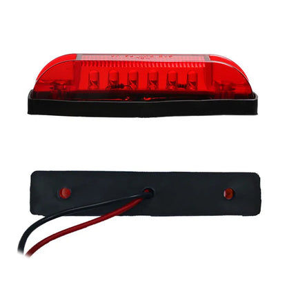 Red White Amber Marker 12V Trailer Indicators Side Truck