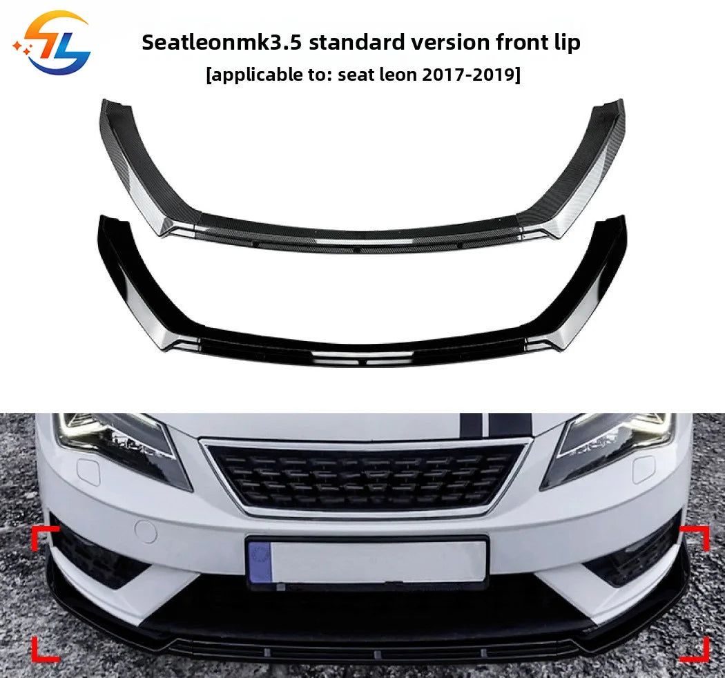 For SEAT Leon MK3.5 Standard 2017 2018 2019 Front Lip Shovel