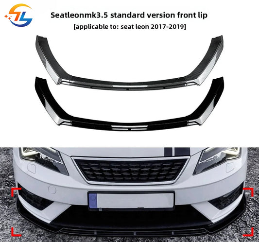 For SEAT Leon MK3.5 Standard 2017 2018 2019 Front Lip Shovel