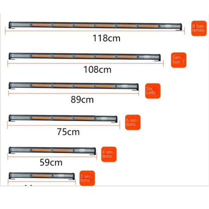 Truck Warning Cob Long Strobe Refitting Medium Mesh Roof