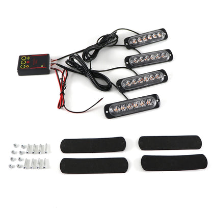 In Front Grille Lighting Emergency Strobe Warning Fireman Flash