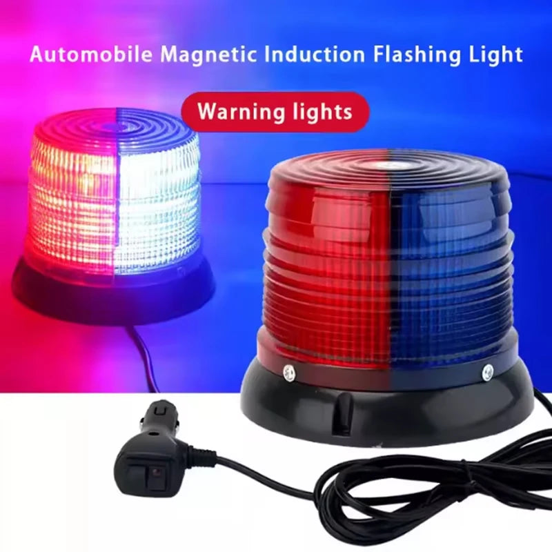 12V Beacon Strobe 24V Warning Blue Red Bus Supplies