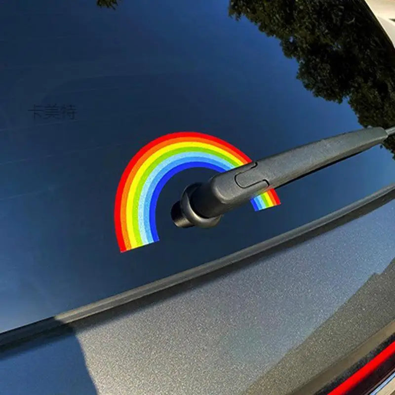 Rainbow Stickers weather-resistant Decals Waterproof Rear