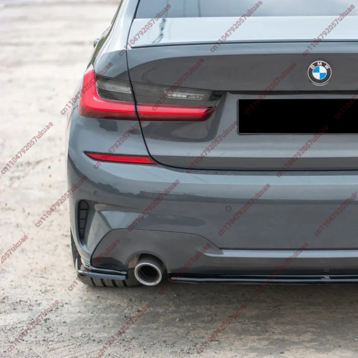 For BMW 3 M-Pack G20 G21 Rear Bumper Side Splitters G28