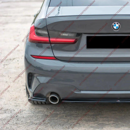 For BMW 3 M-Pack G20 G21 Rear Bumper Side Splitters G28