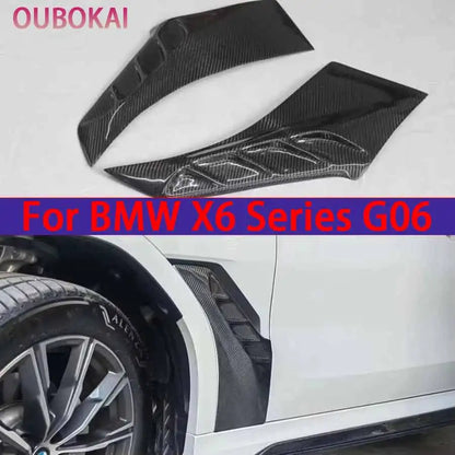 For BMW X6 Series G06 2019+ Carbon Fiber Wind Knife Fender Side
