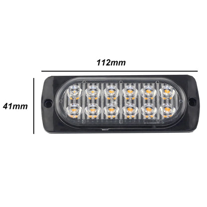 2PCS Strobe Warning Cheap Grille Flashing Lightbar Truck Beacon