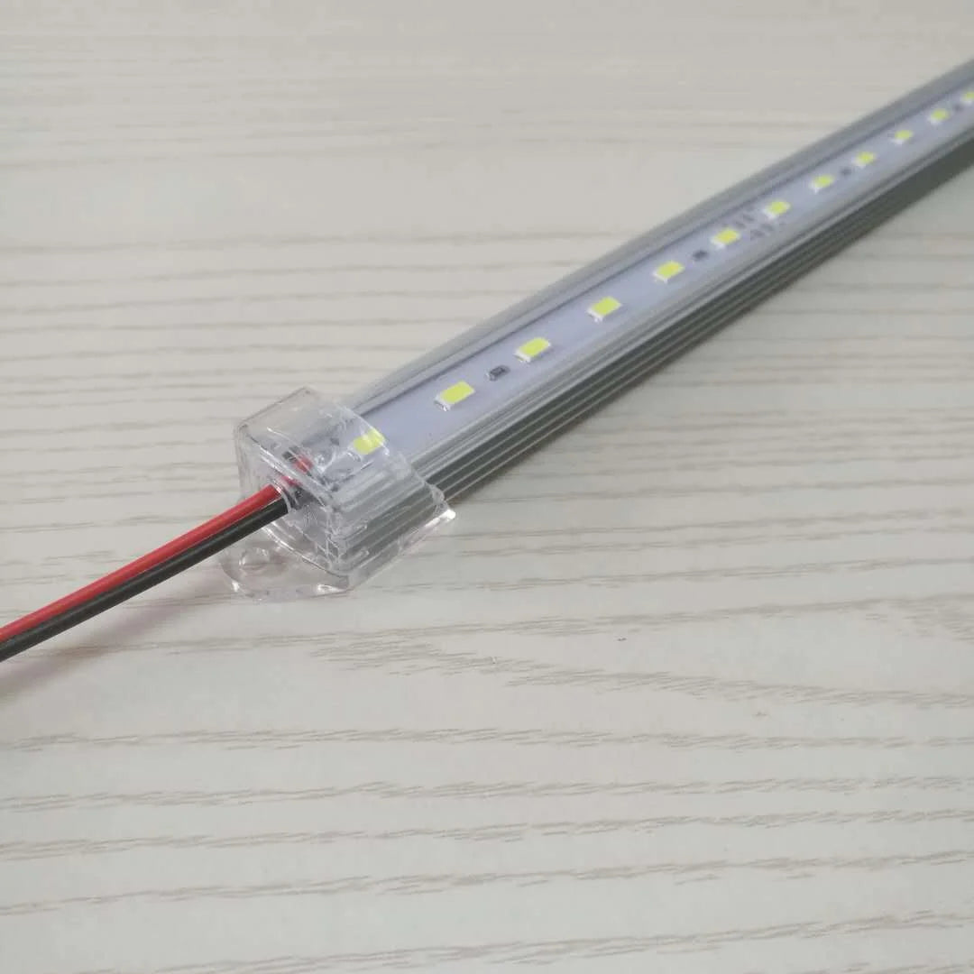 10PCS 12V 50CM Interior Bar Transparent Rigid Strip Van