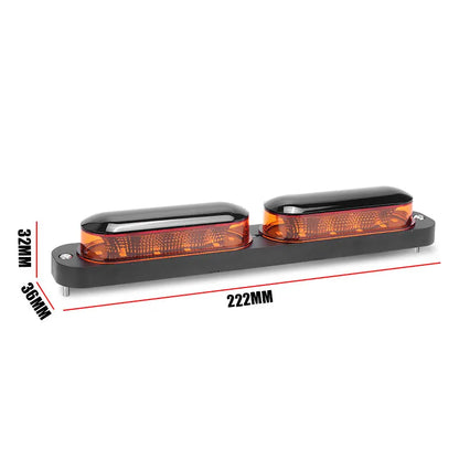 360 Degree Strobe Yellow Emergency Flashing Warning Signal Truck