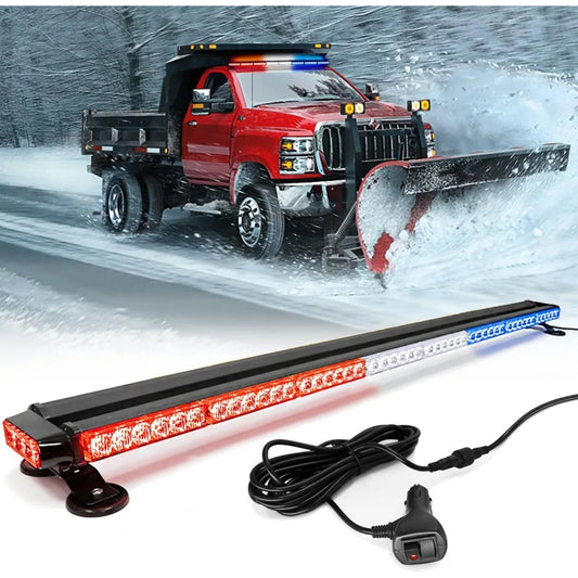 For Tow Veh 48 102 Emergency Strobe Rooftop Flashing Bar Double