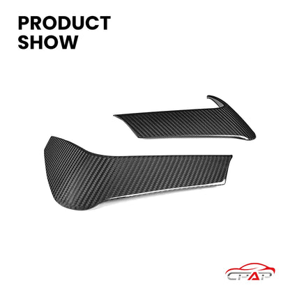 For BMW M3 F80 M4 F82 Real Dry Carbon Fiber Rear Splitter Bumper
