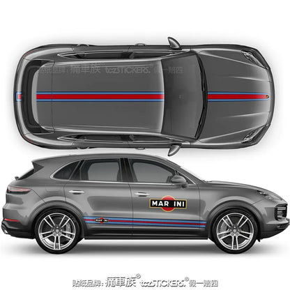 For Porsche Cayene Vinyl Sticker Customized Exterior Design