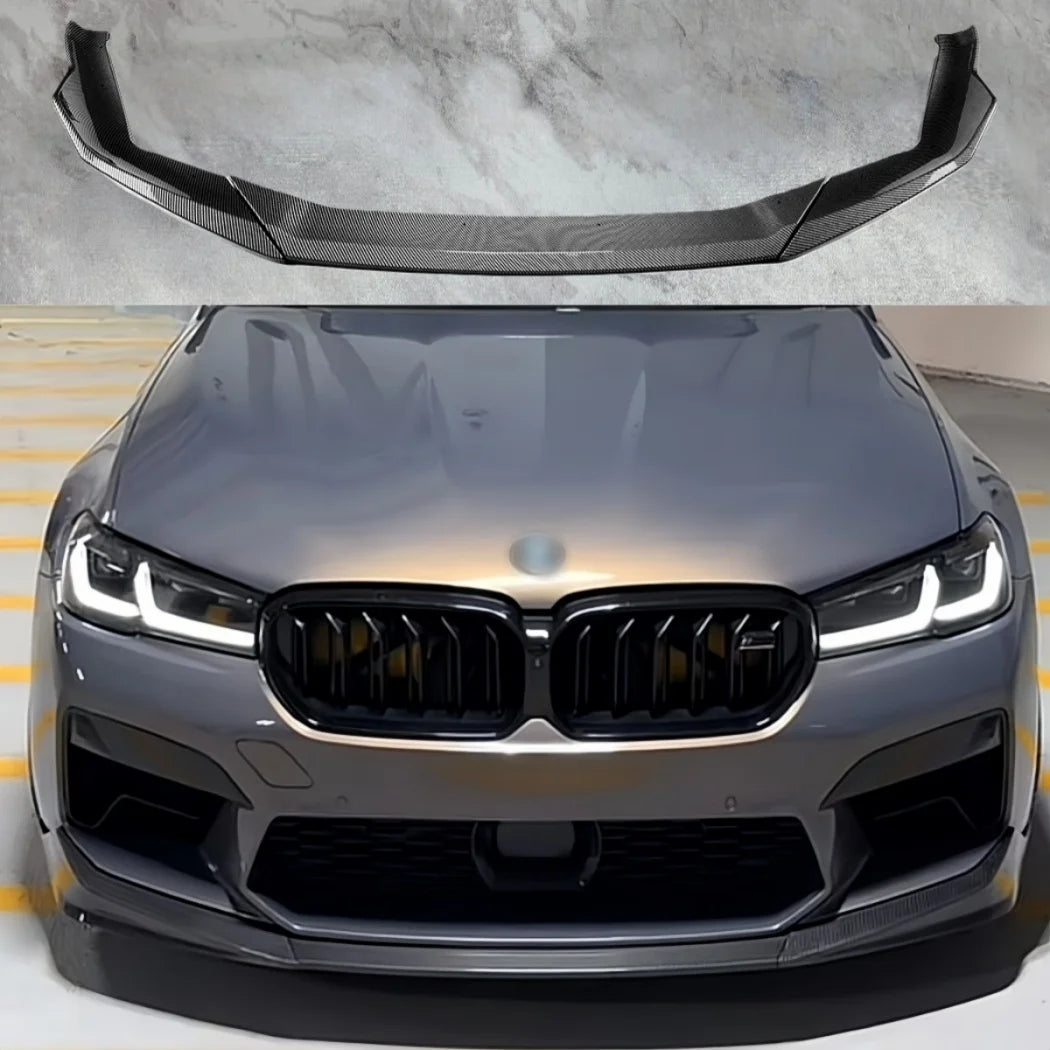For BMW 5 Series M5 F90 Front Bumper Lip Diffuser Spoiler