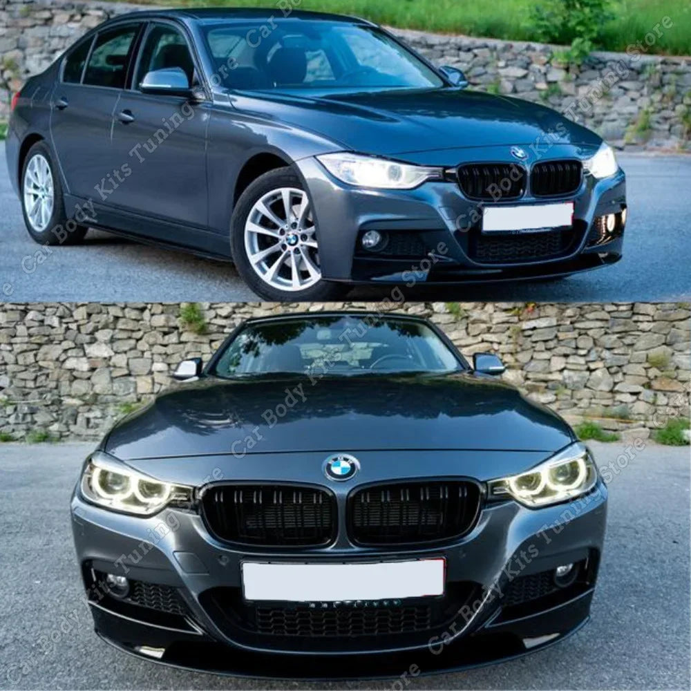 For BMW F30 F31 F35 Mp Front Bumper Lip Splitter Spoiler