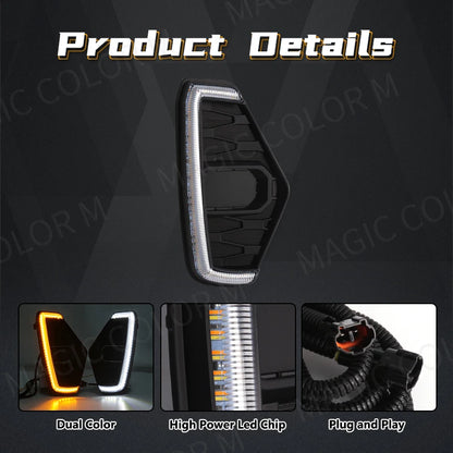For Nissan Navara NP300 Frontier 2020 Drl 2021 2022 Daytime