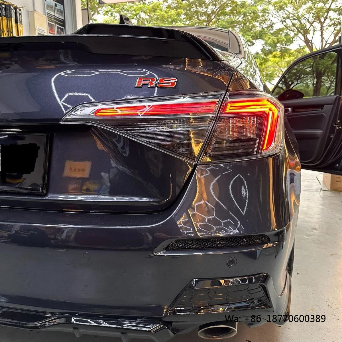 For 2021-2026 11TH Generation Honda Civic Tail 220W Clear