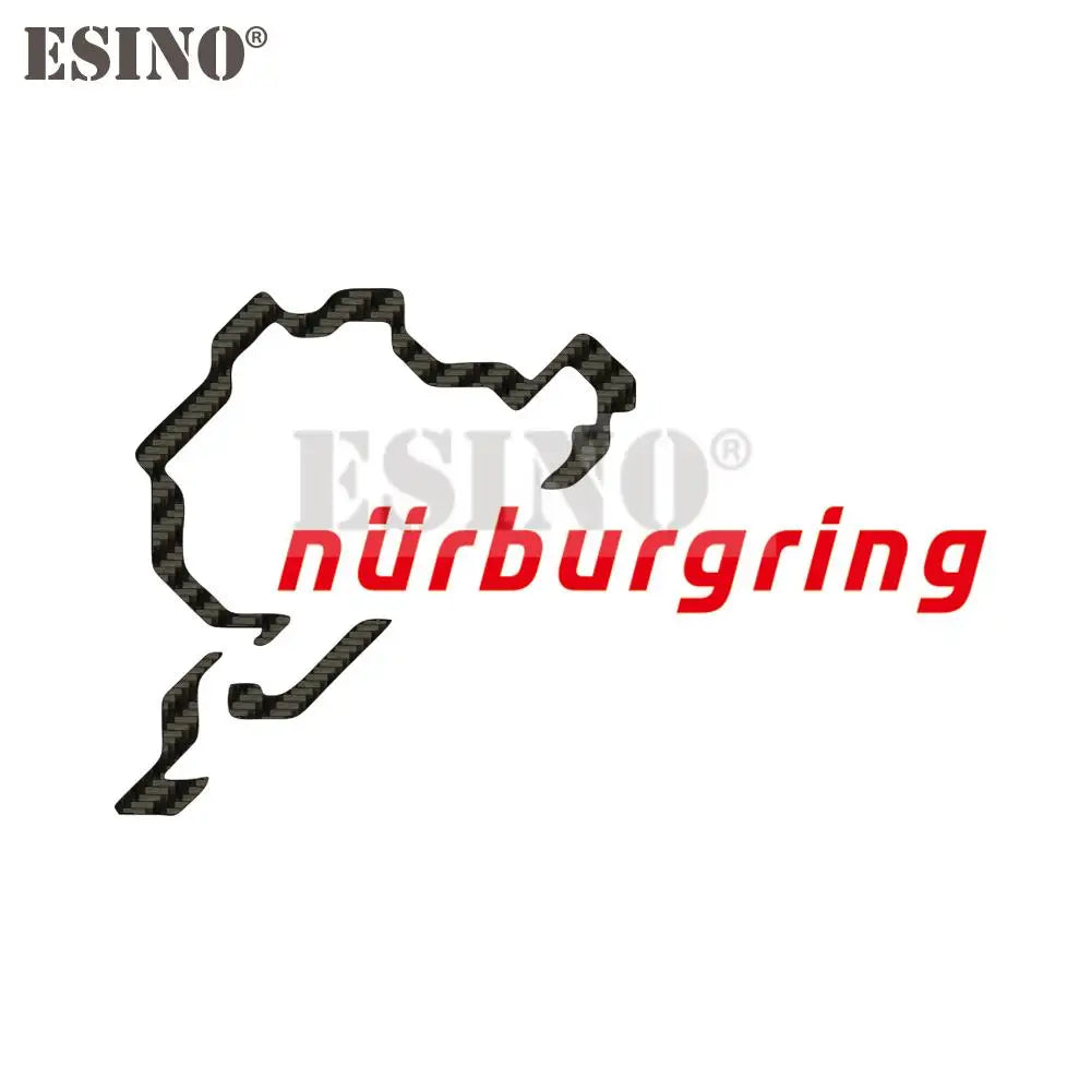 Creative Funny Fashion Decal Nurburgring Motor Sport Racing Road