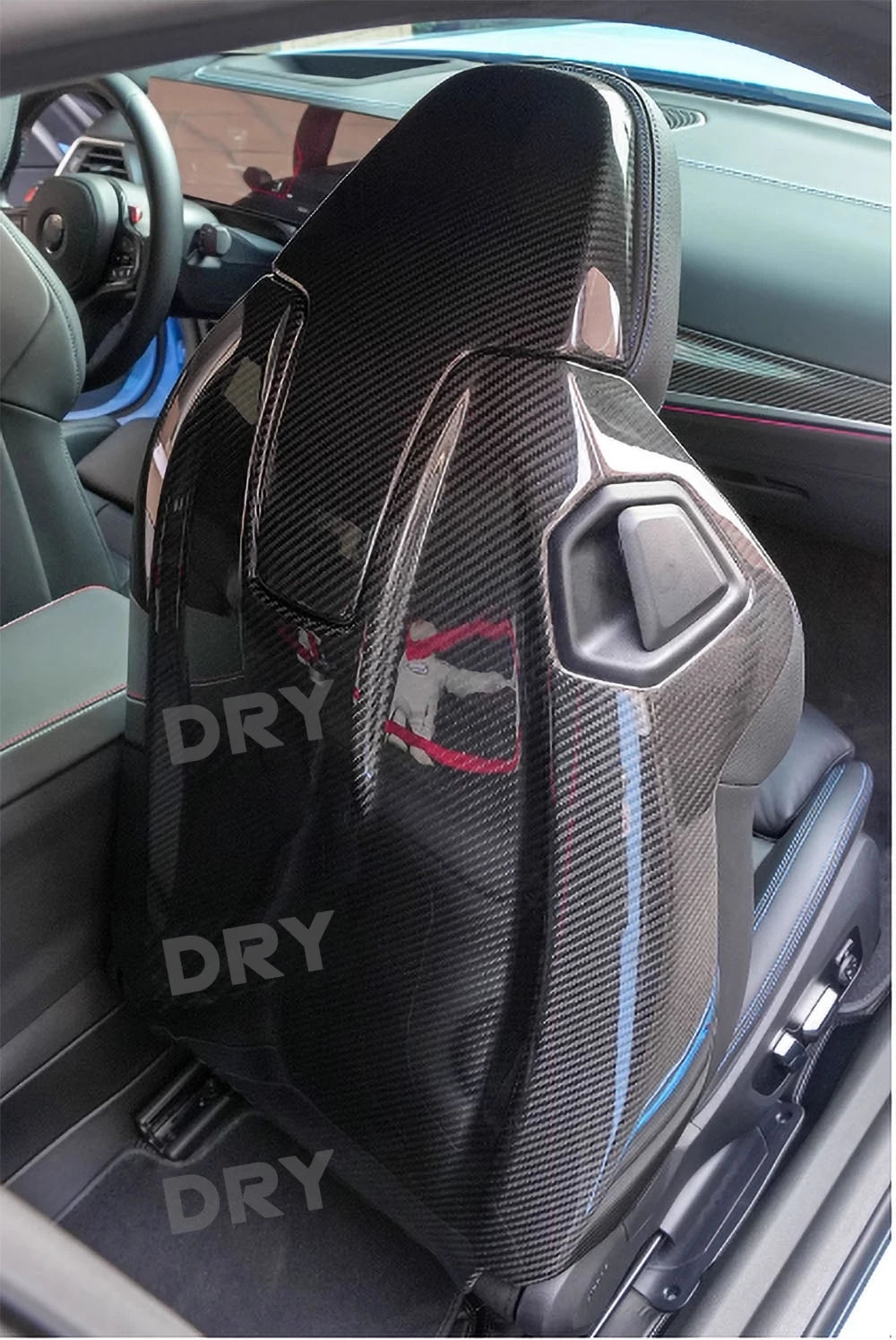 For BMW G80 G81 G82 G83 Dry Carbon Fiber SEAT Back Covers