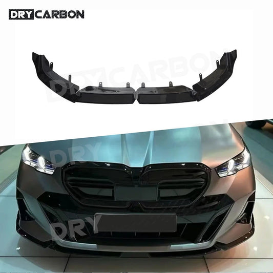 For BMW G60 G68 M Sport M Front Bumper Lip Splitters Spoiler