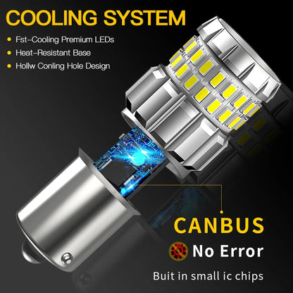 For BMW 3-Series Touring E91 F31 2PCS 12V 1156 ba15s P21W Canbus
