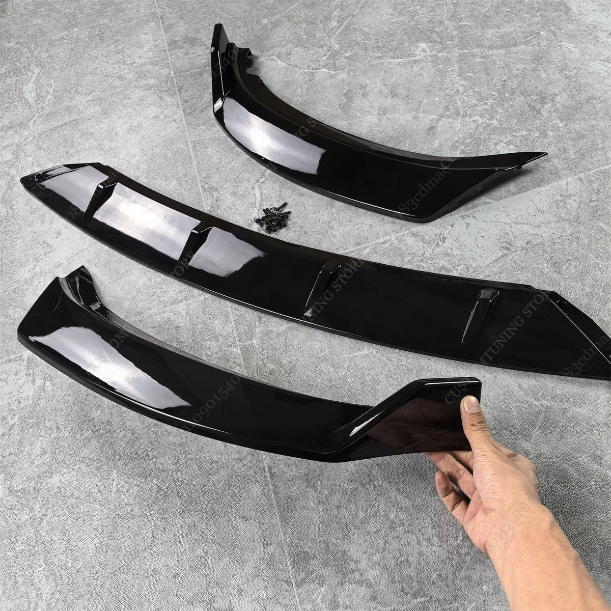 For BMW 3 Series F30 F31 Front Bumper Splitter Lip Spoiler