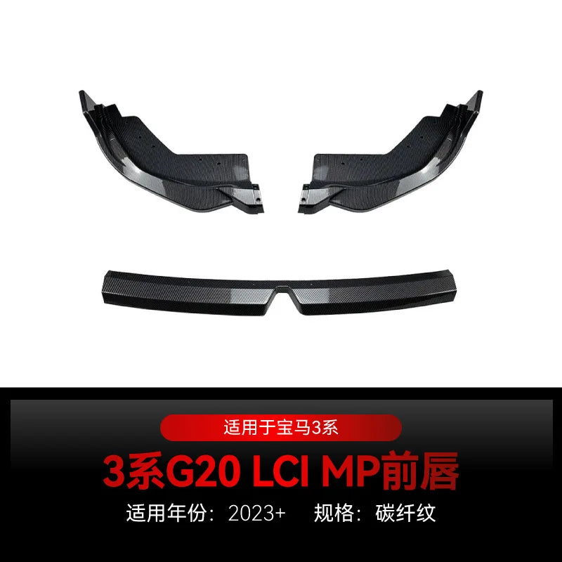 For BMW 3 Series G20 Lci M Sport 320I 325I 2023 Front Lip Chin