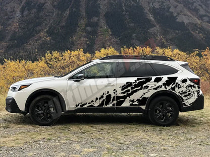 Scull Decals Compatible Subaru Outback Sport 2015 2019 2020