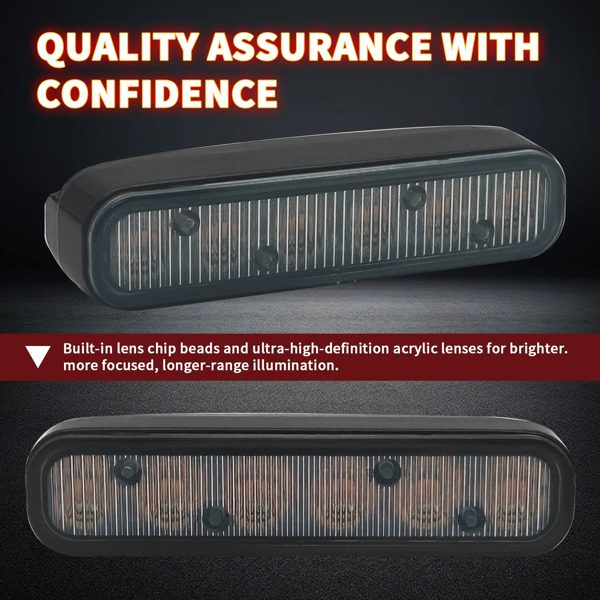 Laikesi 12V 24V Single Row Bar Waterproof Off Road