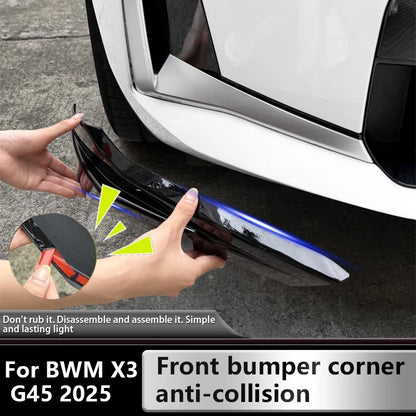 For BMW X3 G45 2025-2026 Front Corner Guard Bumper Strip Shovel
