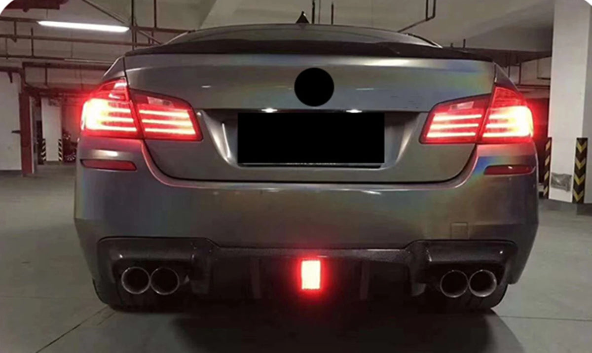 For BMW 5 Series F10 F11 Exterior Rear Bumper Diffuser Lip Boot