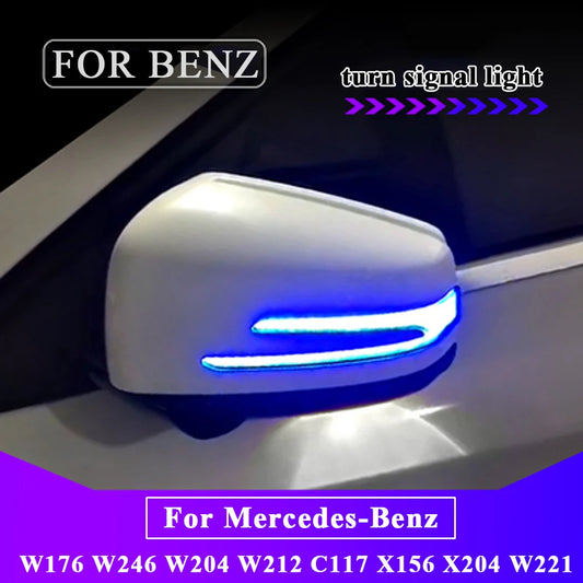 For Mercedes Benz W204 Cla A 2PCS Dynamic Turn Signal Side