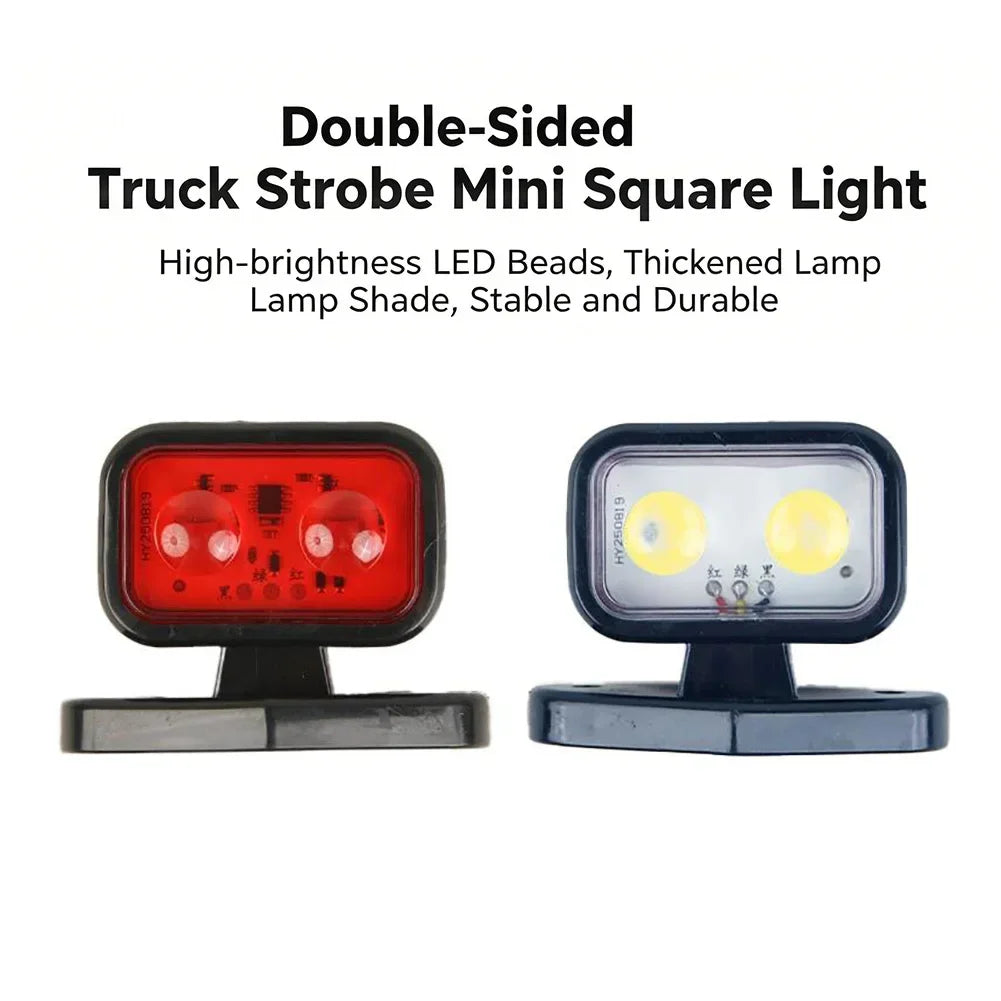 Truck Side Width Dual Color 12 24V Van Warning