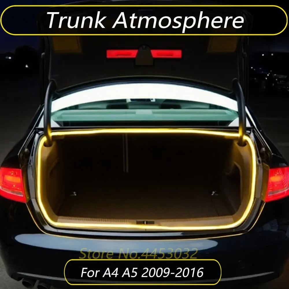 For Audi A4 B8 8K A5 Strip 8T8 8F 2009-2016 Trunk Atmosphere Kit
