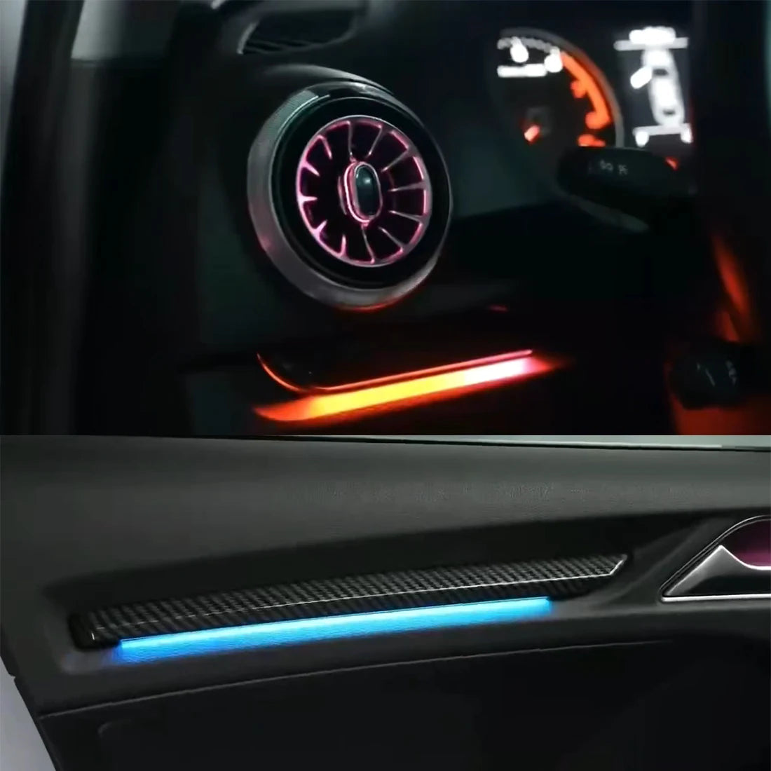 For Audi A3 S3 RS3 8V 8Y 2013-2020 Mqb Ambient Air Vent Interior